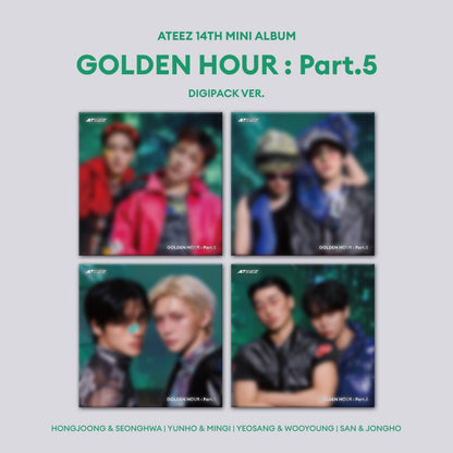 ATEEZ - GOLDEN HOUR : Part.5 / 14TH MINI ALBUM