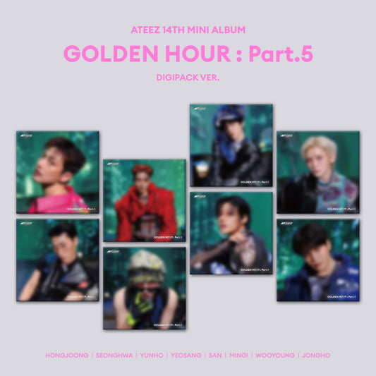 ATEEZ - GOLDEN HOUR : Part.5 / 14TH MINI ALBUM