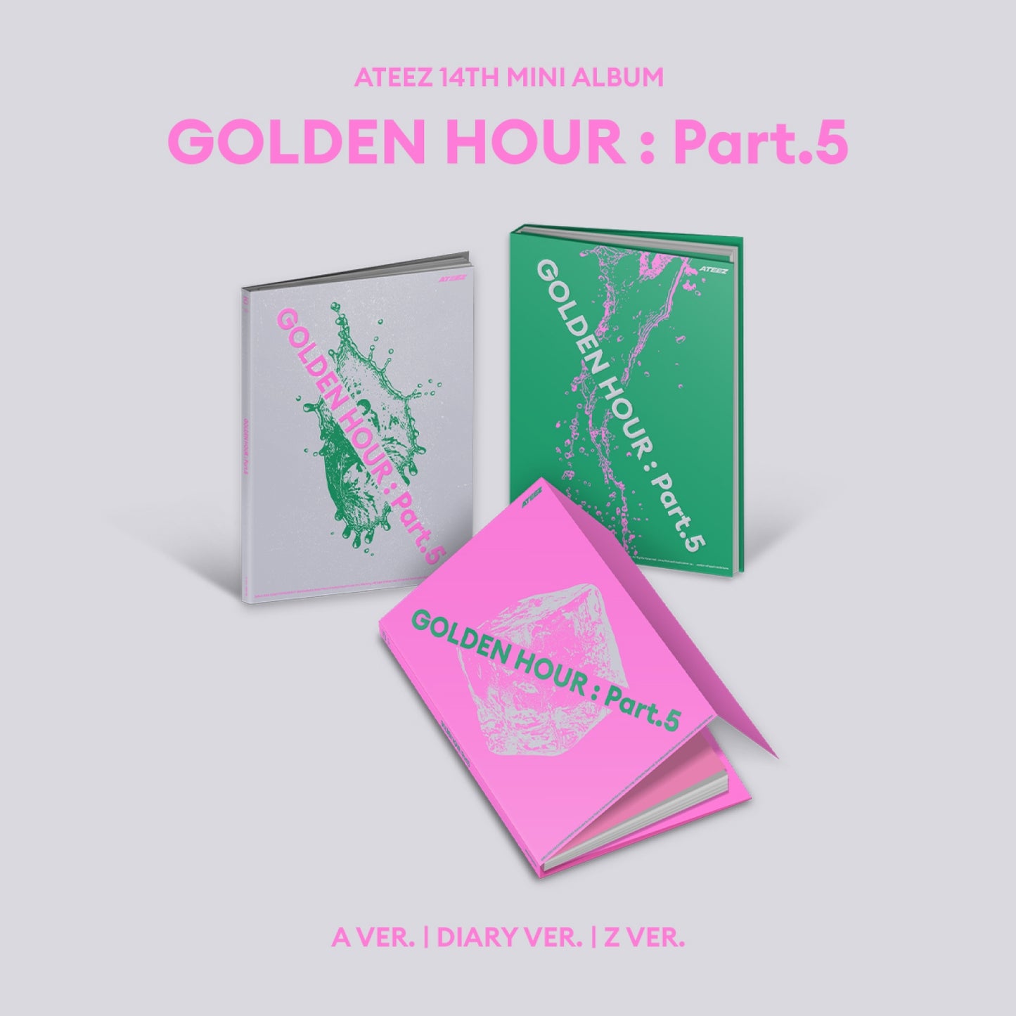 ATEEZ - GOLDEN HOUR : Part.5 / 14TH MINI ALBUM