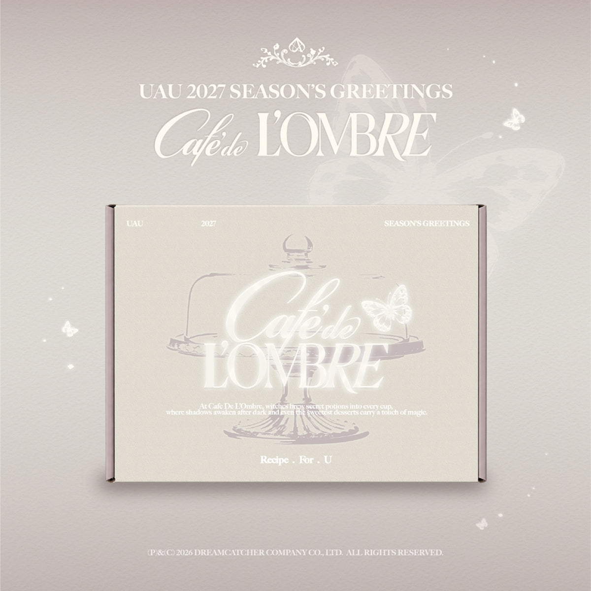 유아유(UAU) - 2027 SEASON'S GREETINGS [Cafe De L'Ombre_Recipe . For . U]