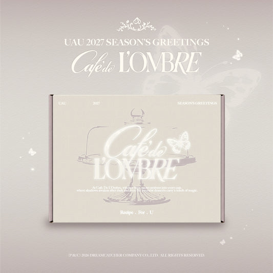 유아유(UAU) - 2027 SEASON'S GREETINGS [Cafe De L'Ombre_Recipe . For . U]
