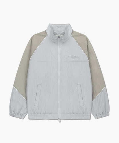 [Cha Eunwoo & Go Youn Jung Worn] Marithé et François Girbaud Color-Block Highneck Windbreaker
