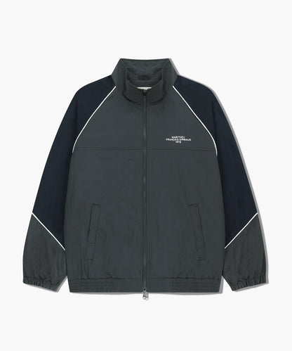 [Cha Eunwoo & Go Youn Jung Worn] Marithé et François Girbaud Color-Block Highneck Windbreaker