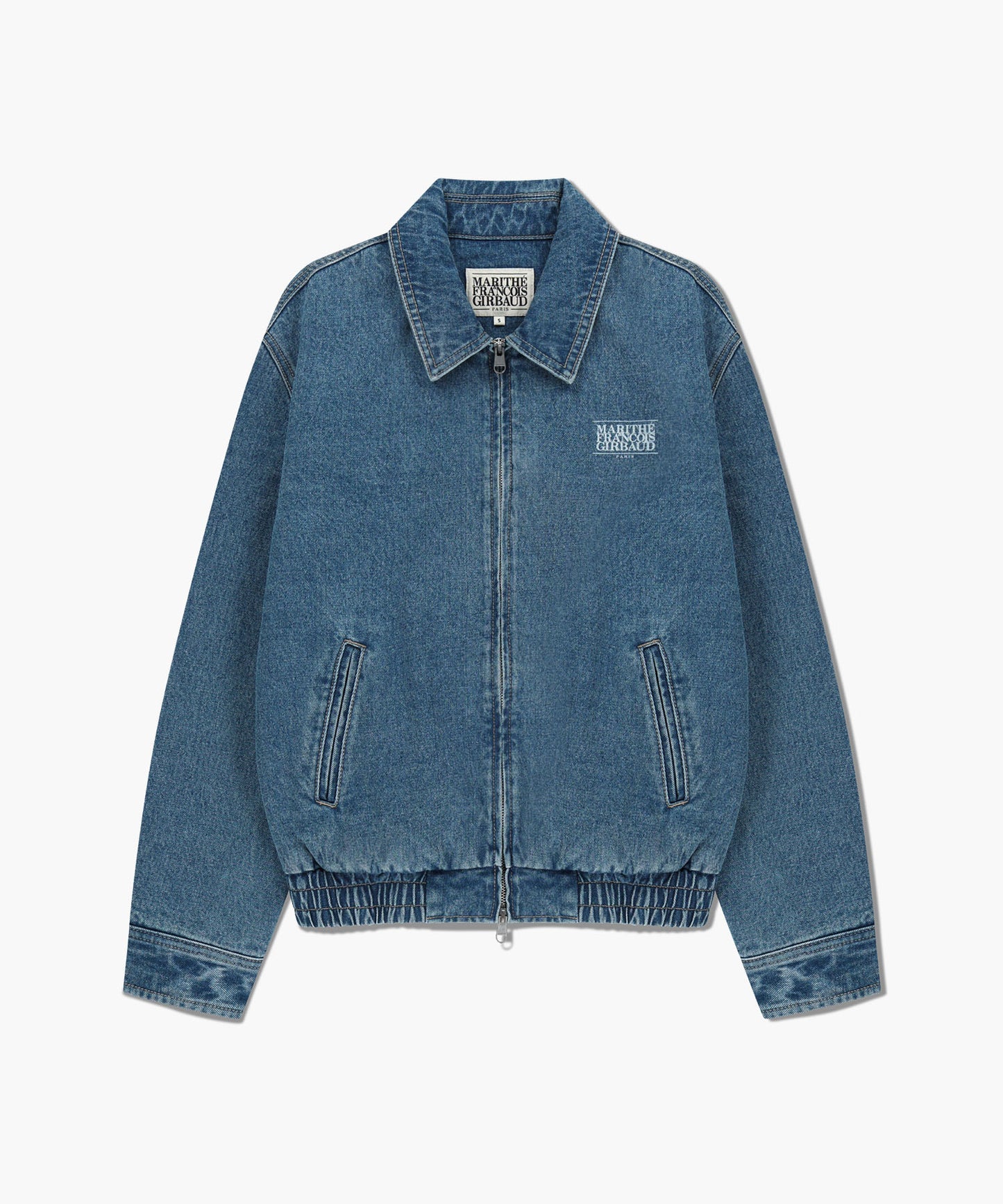 [Cha Eunwoo & Go Youn Jung Worn] Marithé et François Girbaud Denim Blouson Jacket