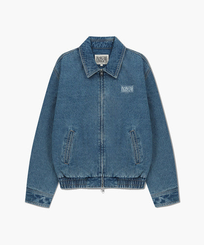 [Cha Eunwoo & Go Youn Jung Worn] Marithé et François Girbaud Denim Blouson Jacket