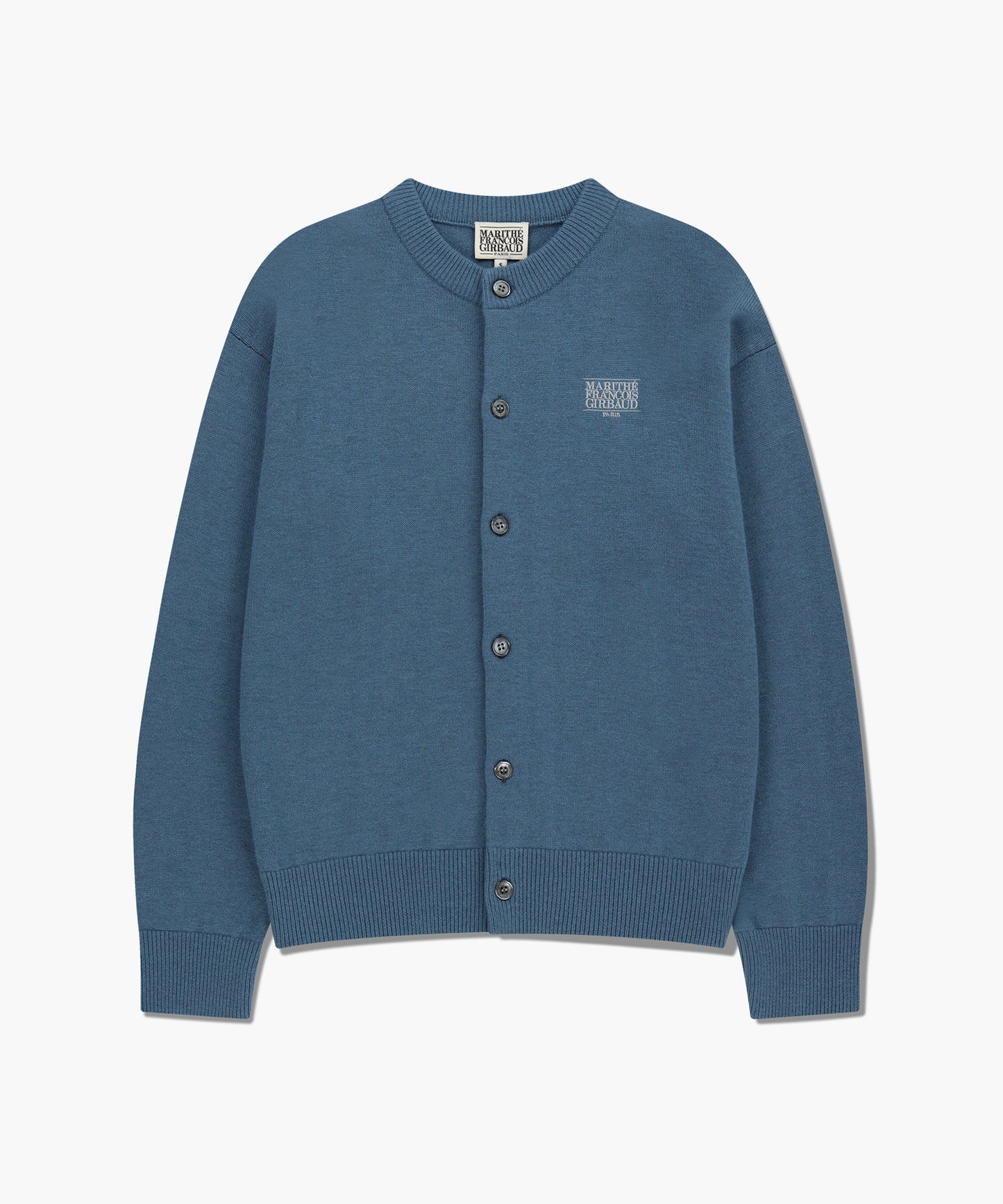 [Cha Eunwoo & Go Youn Jung Worn] Marithé et François Girbaud Basic Round Neck Cardigan