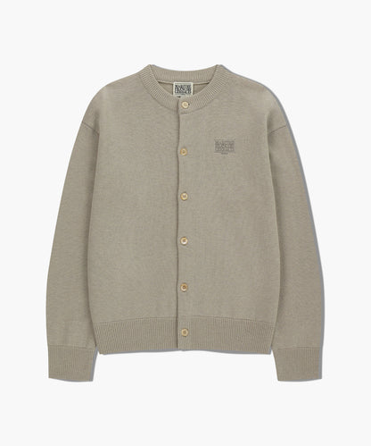 [Cha Eunwoo & Go Youn Jung Worn] Marithé et François Girbaud Basic Round Neck Cardigan