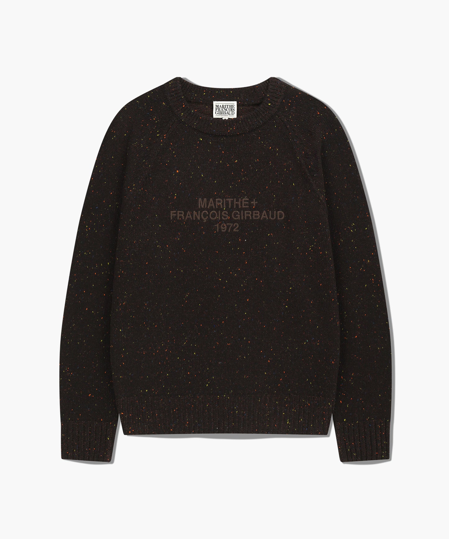 [Cha Eunwoo Worn] Marithé et François Girbaud Lettering Logo Knit Pullover