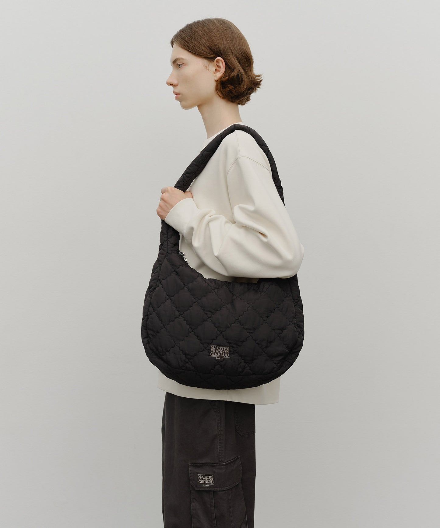 [Go Youn Jung Pick] Marithé et François - CLASSIC LOGO PADDING CROSS BAG