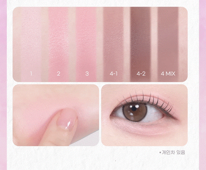 [Pink Haguma] Peripera Ink Pocket Shadow Palette