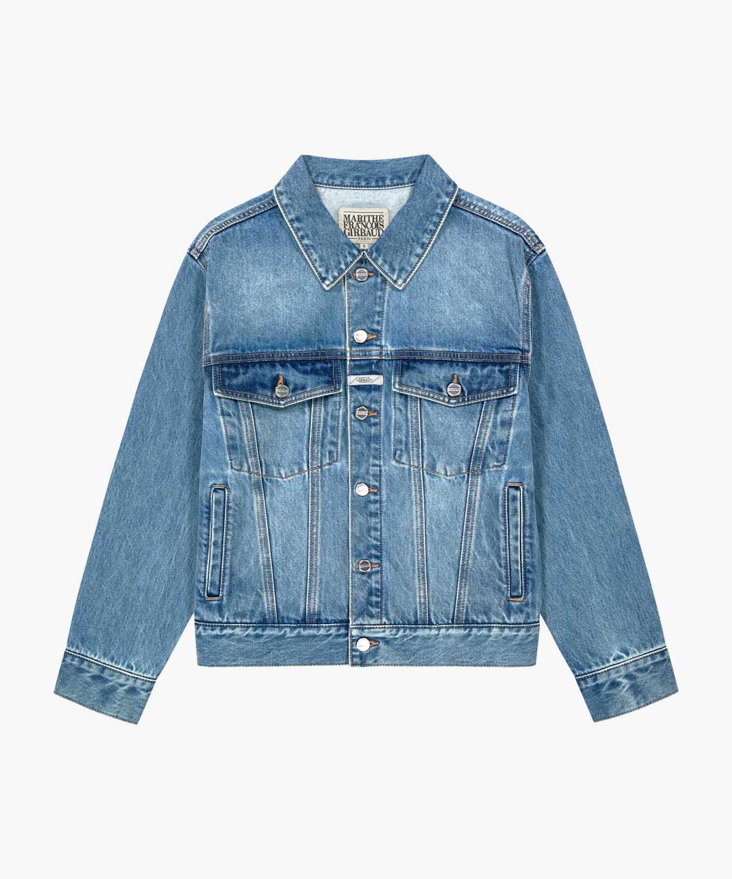[Cha Eunwoo Worn] Marithé et François Girbaud Denim Trucker Jacket