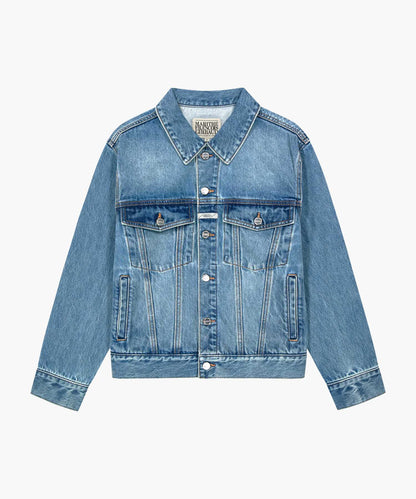 [Cha Eunwoo Worn] Marithé et François Girbaud Denim Trucker Jacket