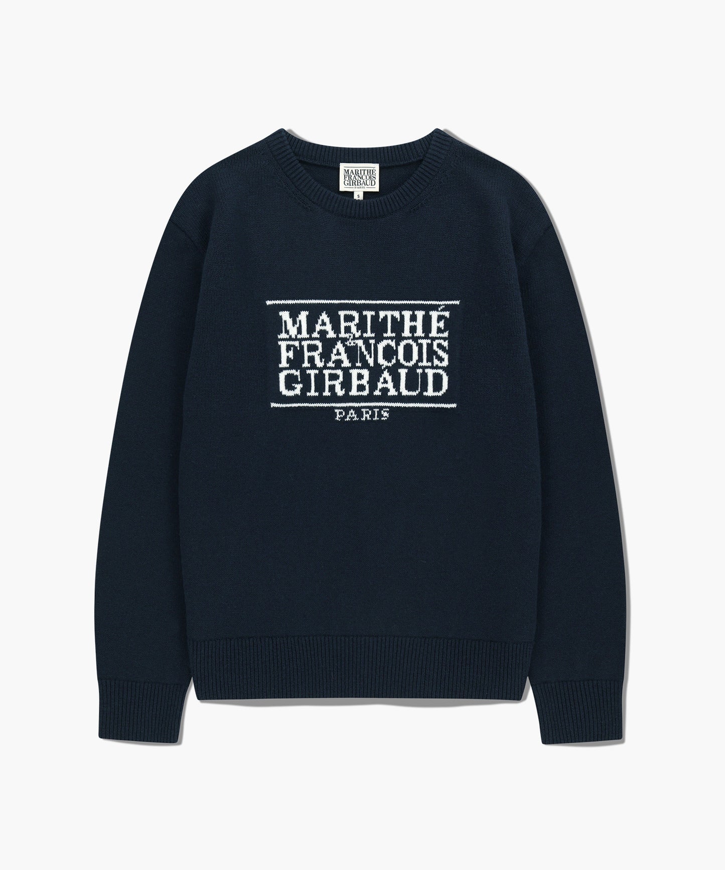 [Cha Eunwoo Worn] Marithé et François Girbaud Classic Logo Knit Pullover