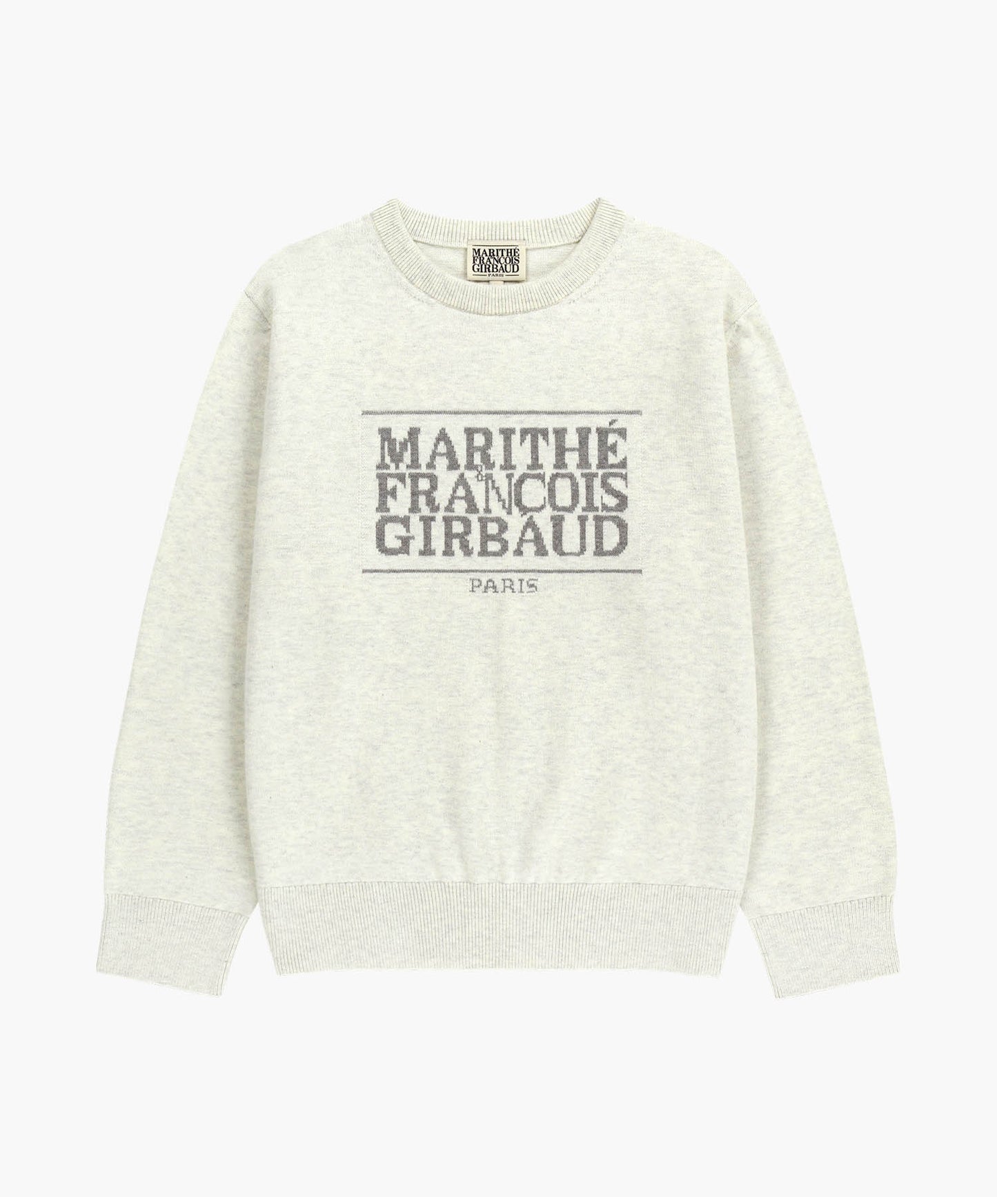 [Cha Eunwoo Worn] Marithé et François Girbaud Classic Logo Knit Pullover