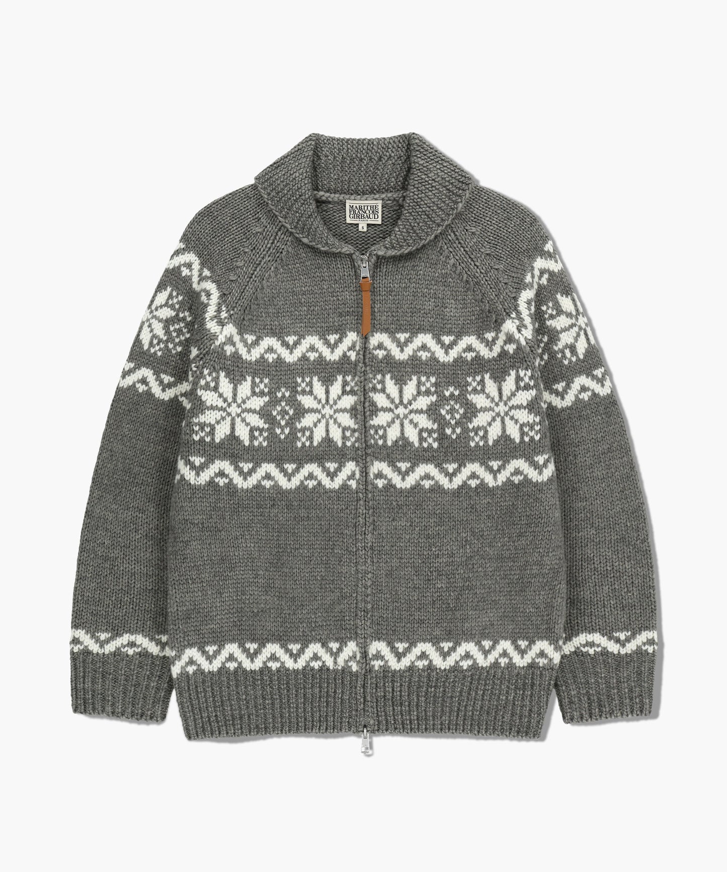 [Cha Eunwoo & Go Youn Jung Worn] Marithé et François Girbaud Nordic Cowichan Cardigan