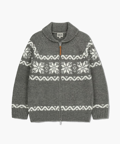 [Cha Eunwoo & Go Youn Jung Worn] Marithé et François Girbaud Nordic Cowichan Cardigan