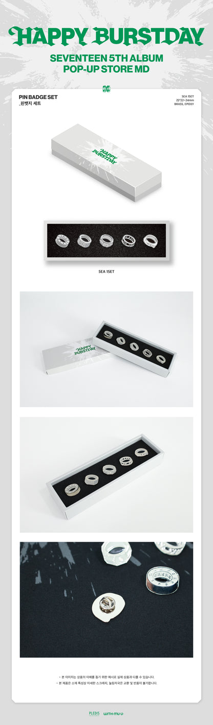 SEVENTEEN - BURSTDAY 5TH ALBUM POP-UP STORE MERCH MD