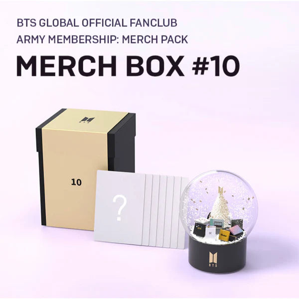 BTS MERCH BOX #10