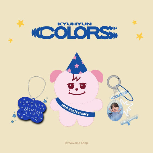 KYUHYUN 10th Anniversary Asia Tour [ COLORS ] Official Merchandise