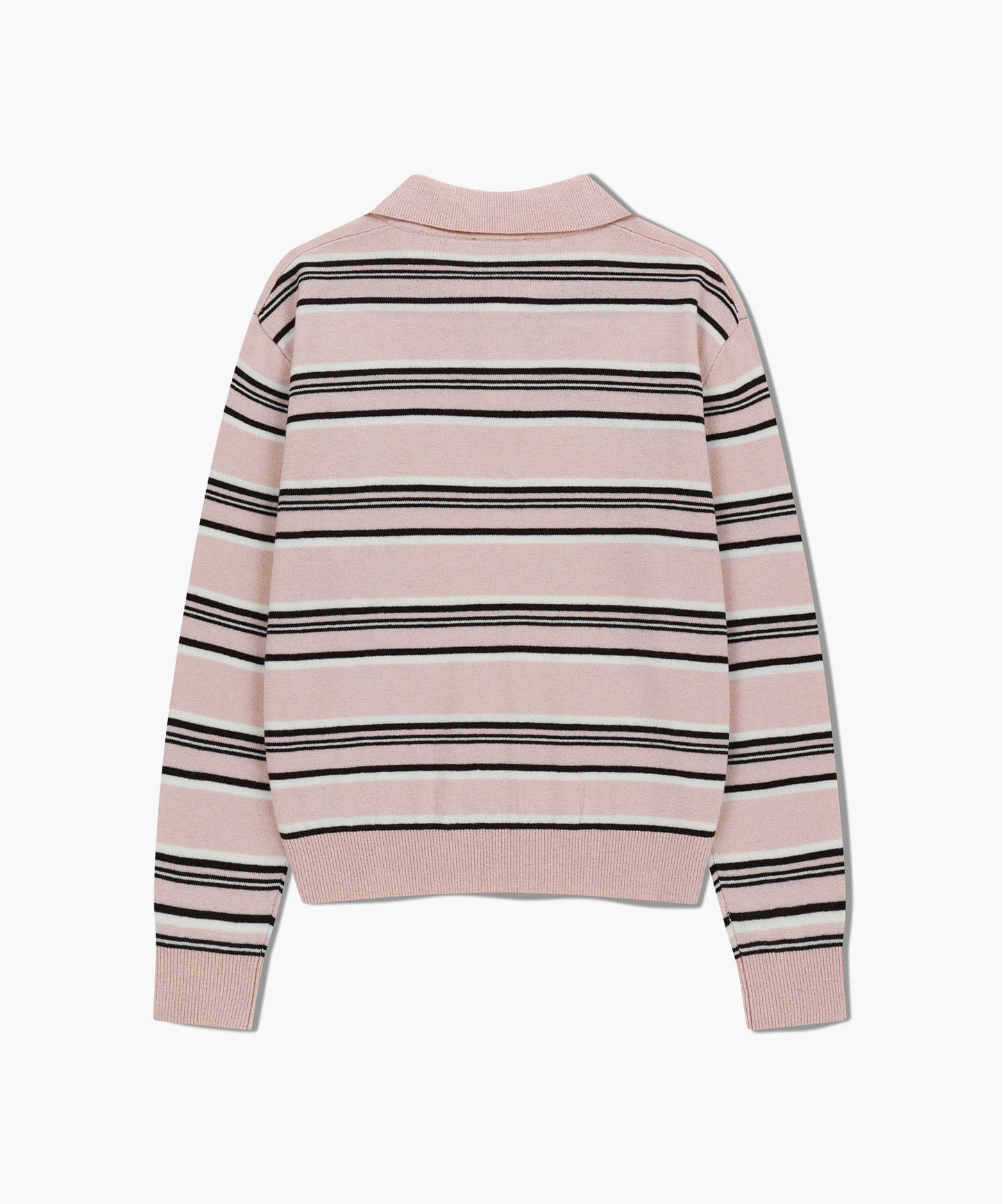 [Worn by Cha Eunwoo] Marithé et François Girbaud Regular Logo Stripe Polo Knit