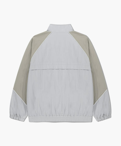 [Cha Eunwoo & Go Youn Jung Worn] Marithé et François Girbaud Color-Block Highneck Windbreaker
