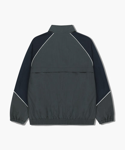 [Cha Eunwoo & Go Youn Jung Worn] Marithé et François Girbaud Color-Block Highneck Windbreaker