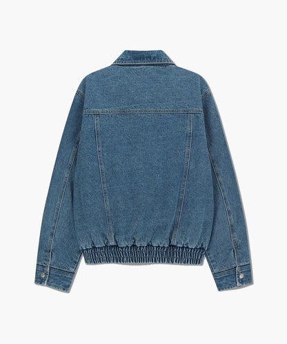 [Cha Eunwoo & Go Youn Jung Worn] Marithé et François Girbaud Denim Blouson Jacket