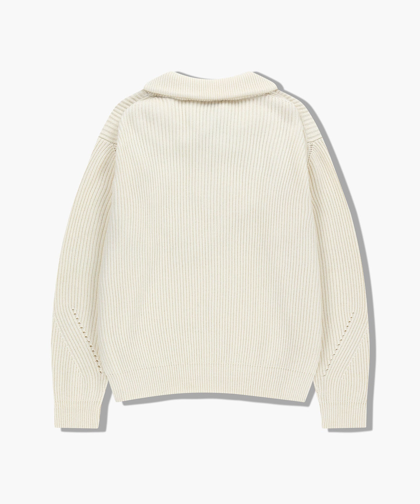 [Cha Eunwoo & Go Youn Jung Worn] Marithé et François Girbaud Half Neck Zip-Up Knit