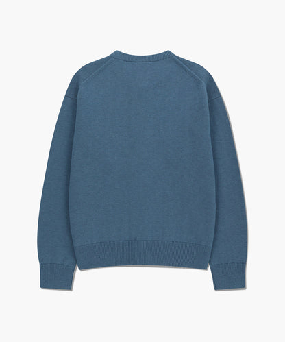 [Cha Eunwoo & Go Youn Jung Worn] Marithé et François Girbaud Basic Round Neck Cardigan