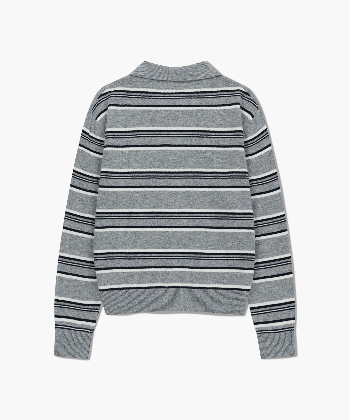 [Worn by Cha Eunwoo] Marithé et François Girbaud Regular Logo Stripe Polo Knit