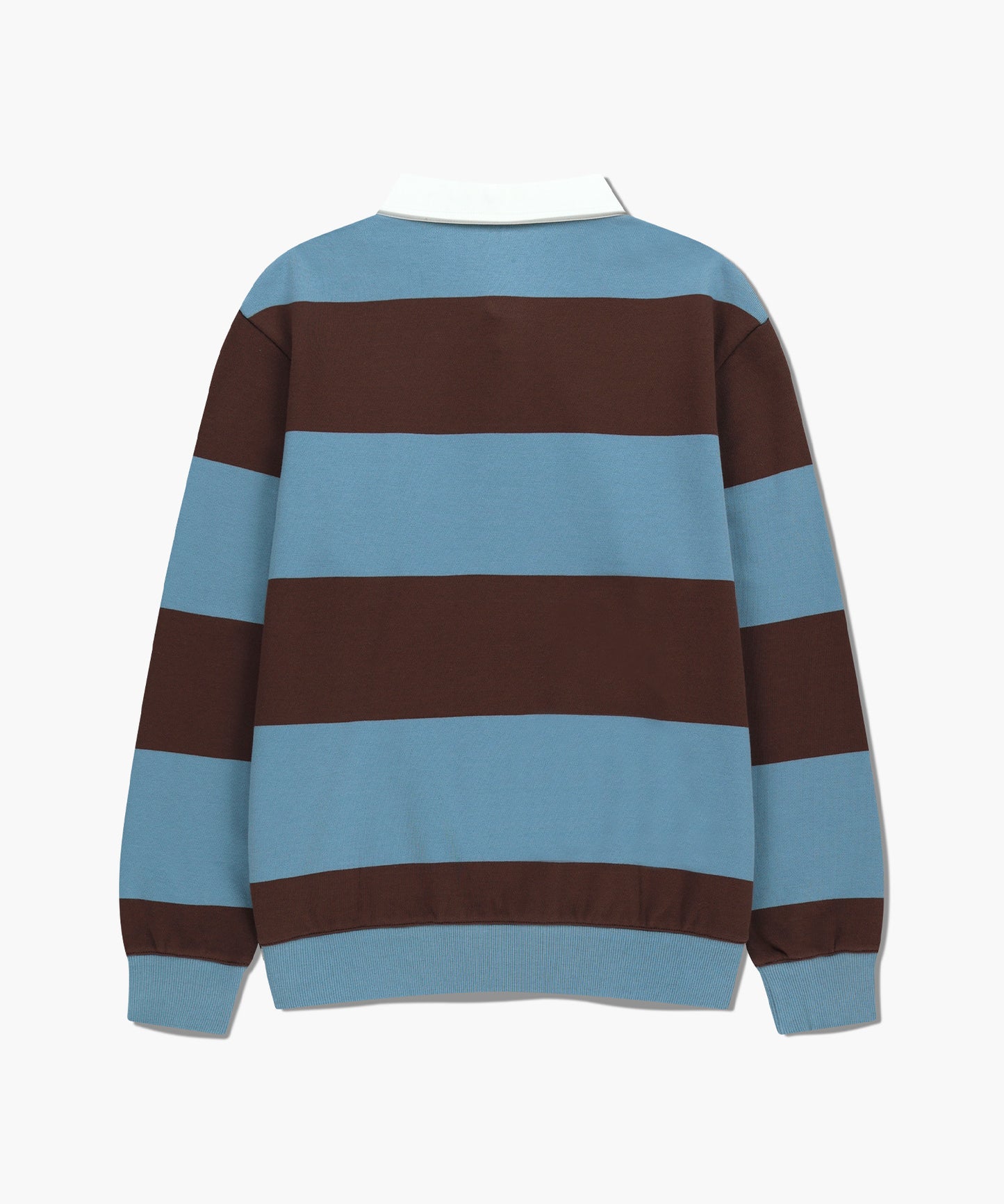 [Cha Eunwoo & Go Youn Jung Worn] Marithé et François Girbaud Classic Logo Stripe Rugby Sweatshirt