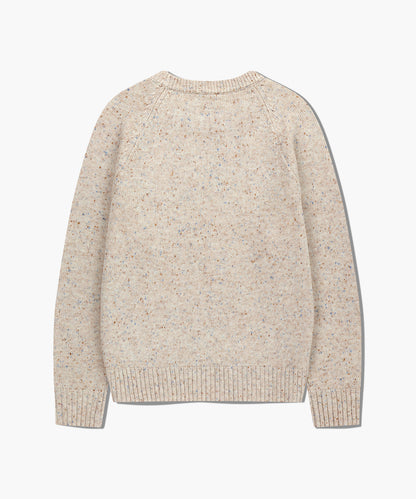 [Cha Eunwoo Worn] Marithé et François Girbaud Lettering Logo Knit Pullover