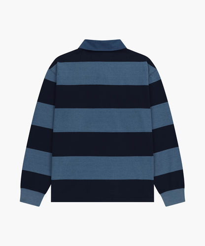 [Cha Eunwoo Worn] Marithé et François Girbaud Washed Denim Collar Long Sleeve Tee