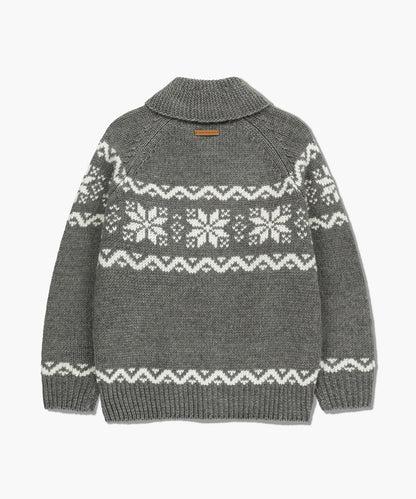 [Cha Eunwoo & Go Youn Jung Worn] Marithé et François Girbaud Nordic Cowichan Cardigan