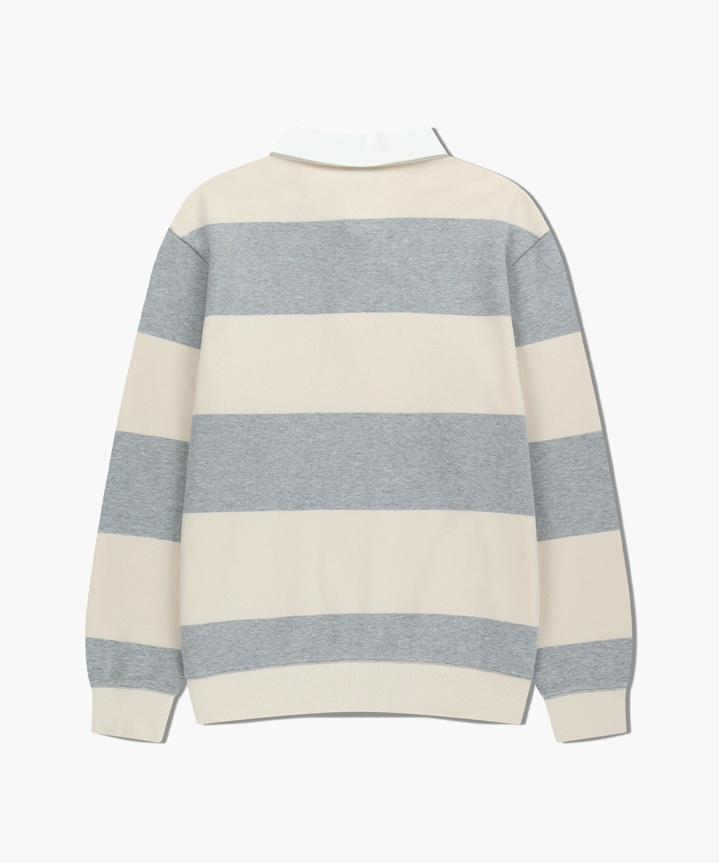 [Cha Eunwoo & Go Youn Jung Worn] Marithé et François Girbaud Classic Logo Stripe Rugby Sweatshirt