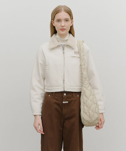 [Go Youn Jung Pick] Marithé et François - CLASSIC LOGO PADDING CROSS BAG