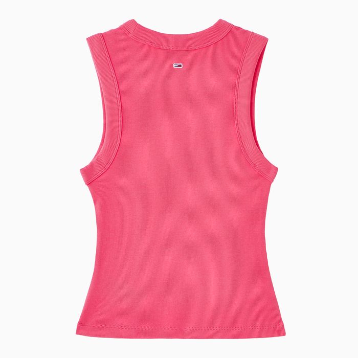 [Ive Wonyoung Pick] Tommy Jeans Stretch Bubble Tank Top