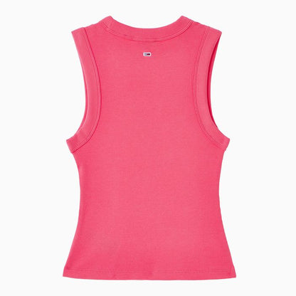 [Ive Wonyoung Pick] Tommy Jeans Stretch Bubble Tank Top