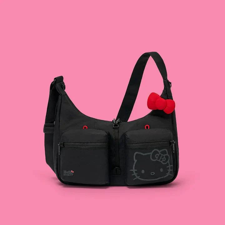 BRANDEN X HELLO KITTY (CROSS BAG/ WALLET BAG IN BLACK)