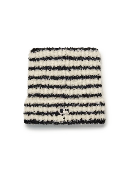 [Aespa Karina & TWS Pick] MLB Striped Meow Beanie New York Yankees