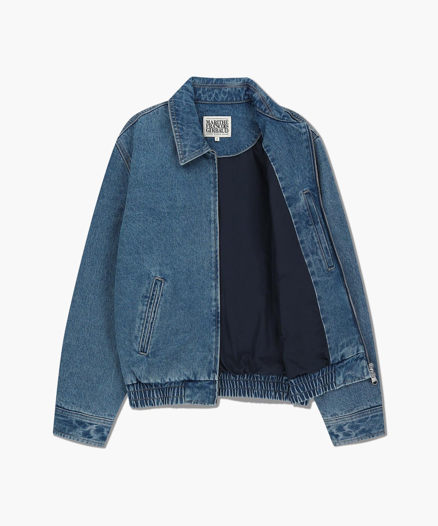 [Cha Eunwoo & Go Youn Jung Worn] Marithé et François Girbaud Denim Blouson Jacket
