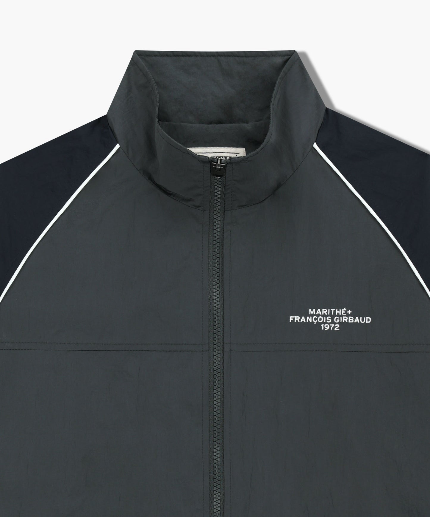 [Cha Eunwoo & Go Youn Jung Worn] Marithé et François Girbaud Color-Block Highneck Windbreaker