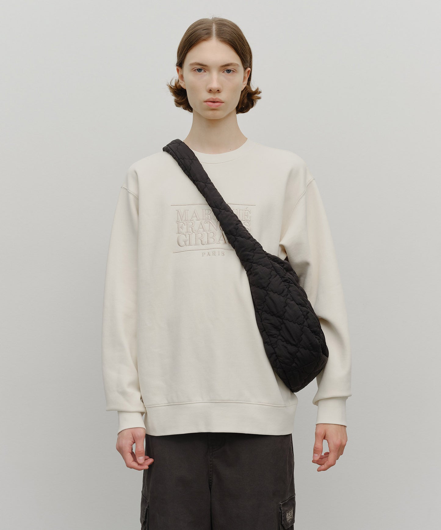 [Go Youn Jung Pick] Marithé et François - CLASSIC LOGO PADDING CROSS BAG