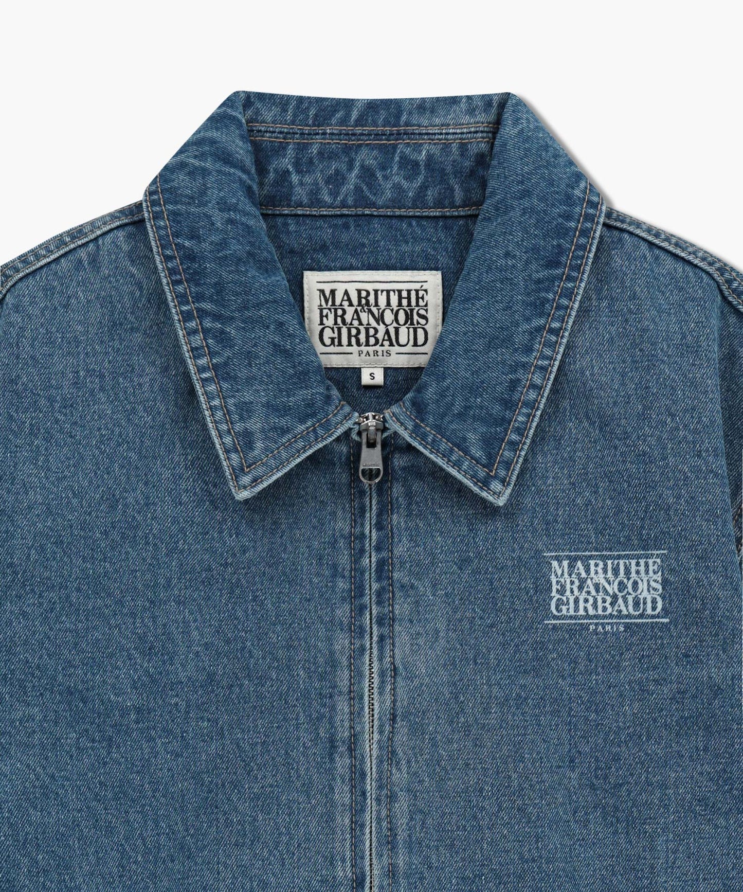 [Cha Eunwoo & Go Youn Jung Worn] Marithé et François Girbaud Denim Blouson Jacket