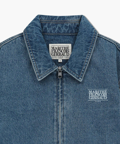 [Cha Eunwoo & Go Youn Jung Worn] Marithé et François Girbaud Denim Blouson Jacket
