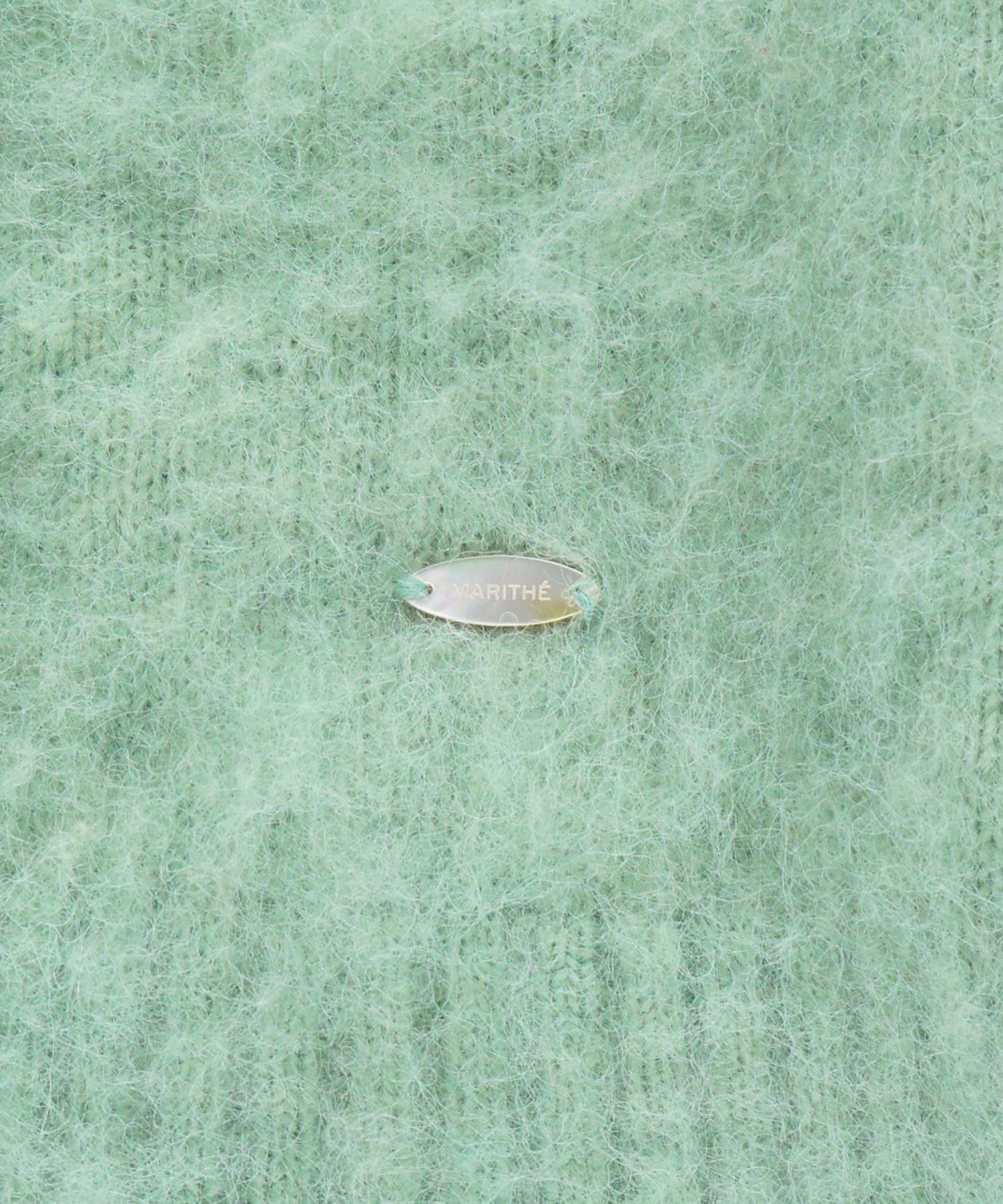 [Go Youn Jung Worn] Marithé et François Girbaud W Hairy Collar Cardigan