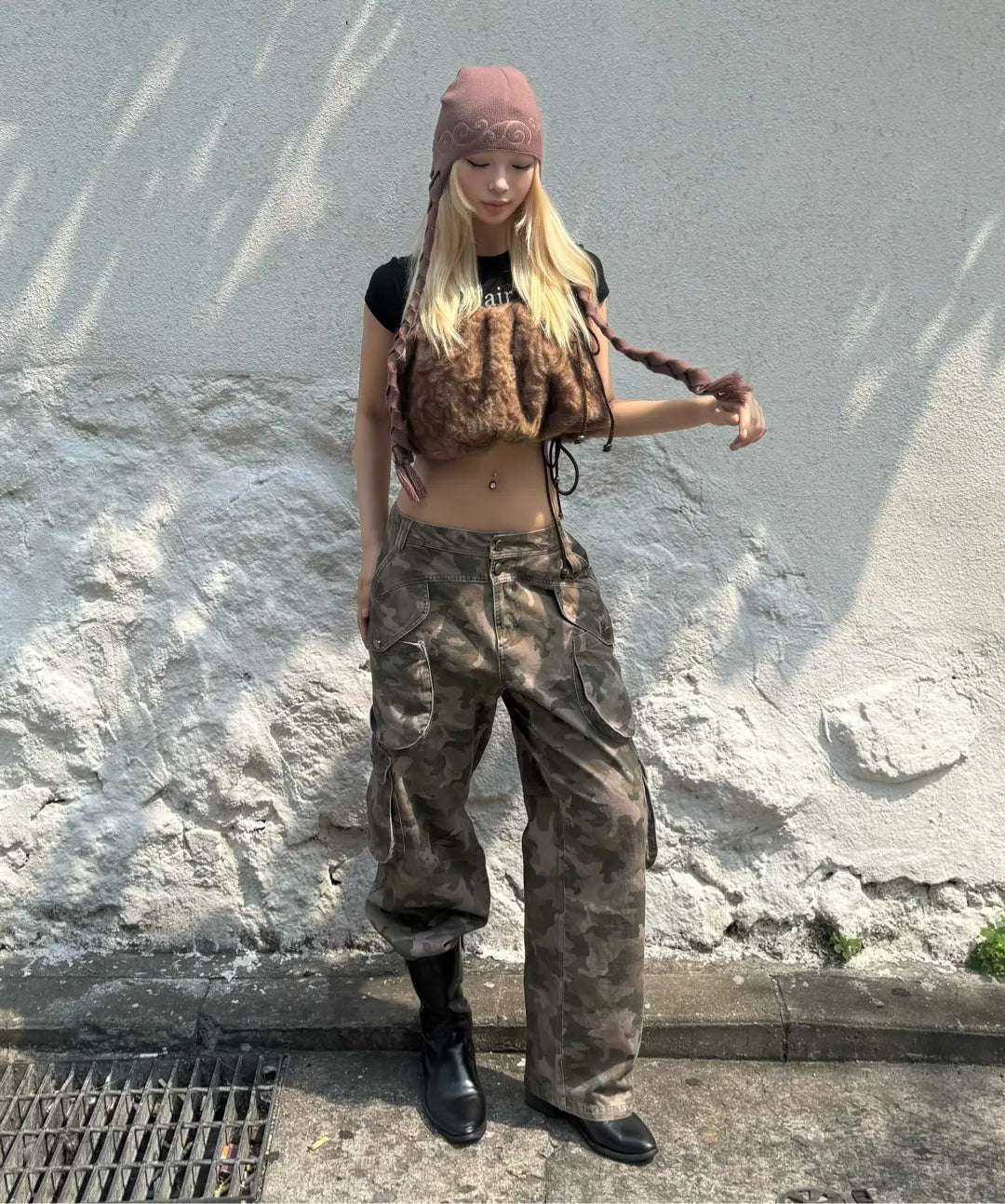 [Twice Nayeon Worn] Sculptor Braided Bonnet