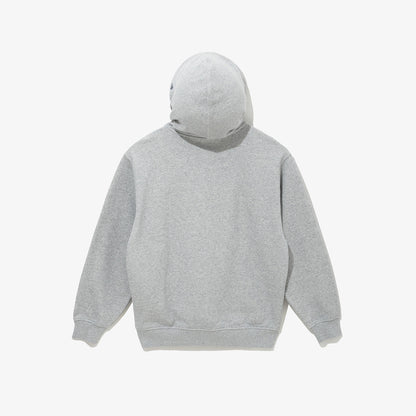 [KiiKii Jiyu Worn] New Era MLB New York Yankees Logo Hoodie Heather Gray