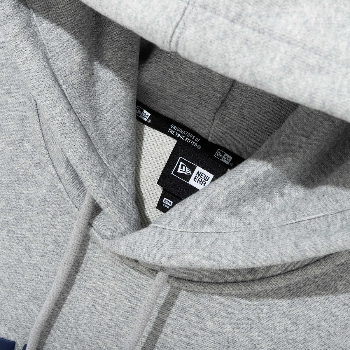 [KiiKii Jiyu Worn] New Era MLB New York Yankees Logo Hoodie Heather Gray