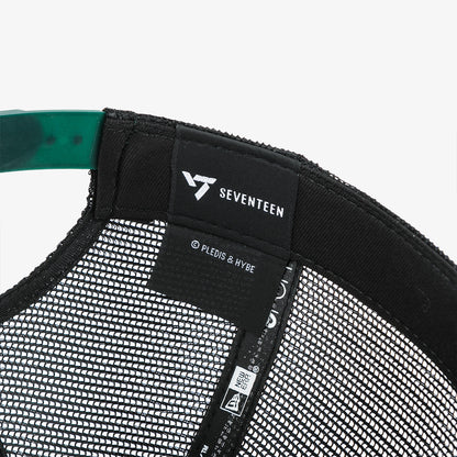 New Era X Seventeen A-Frame Trucker Ball Cap White/Black